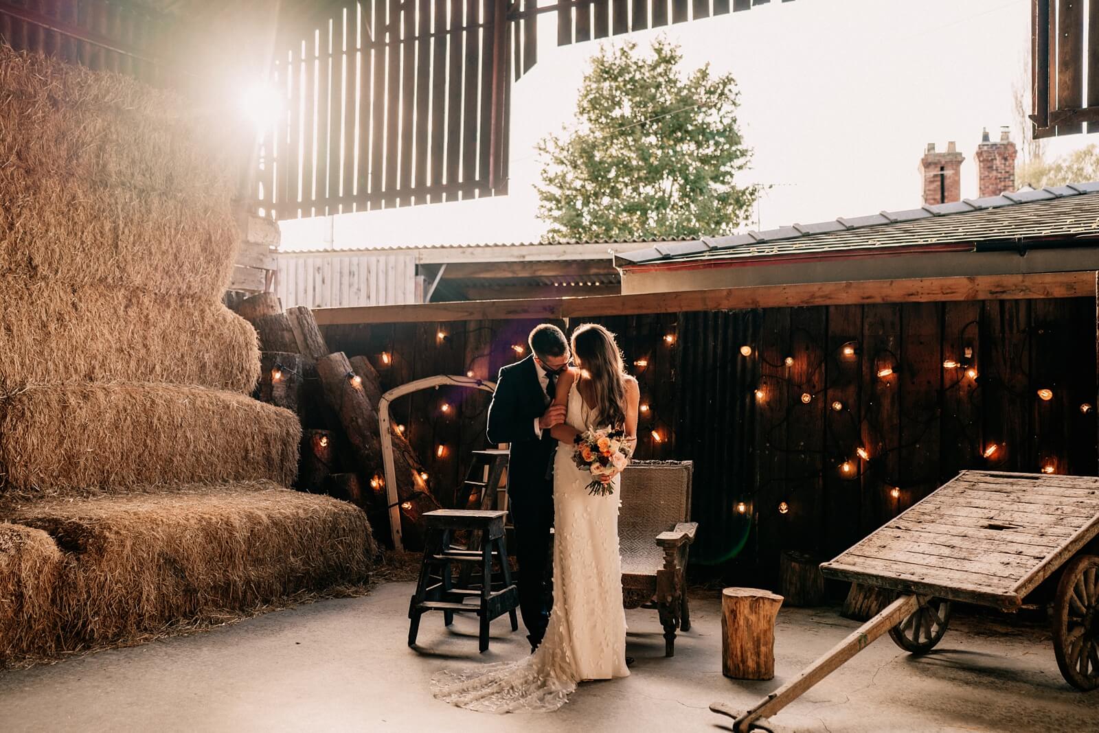 Romantic wedding photography