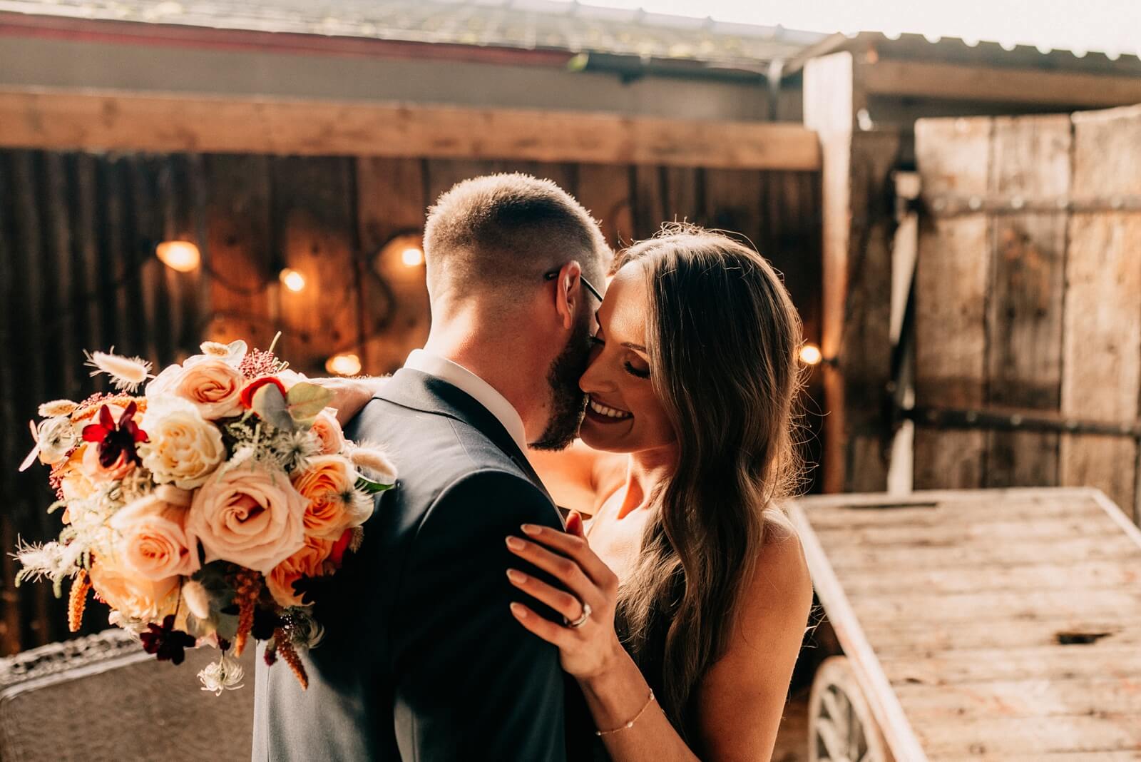 Romantic wedding photography