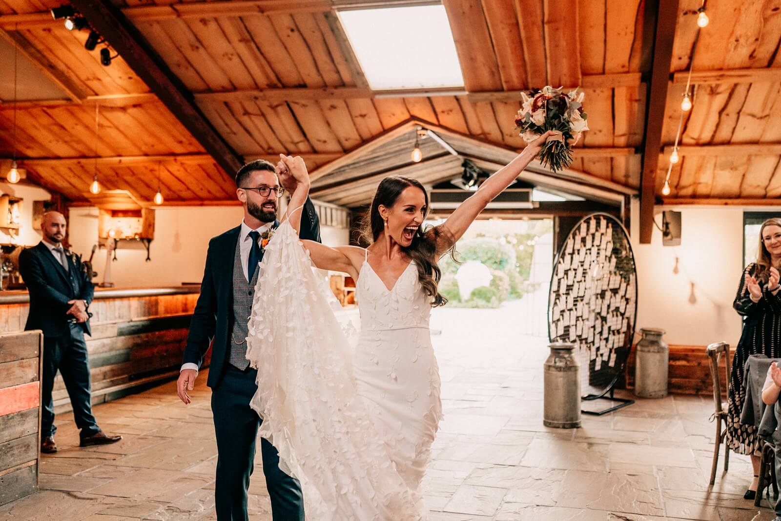 Relaxed wedding photography