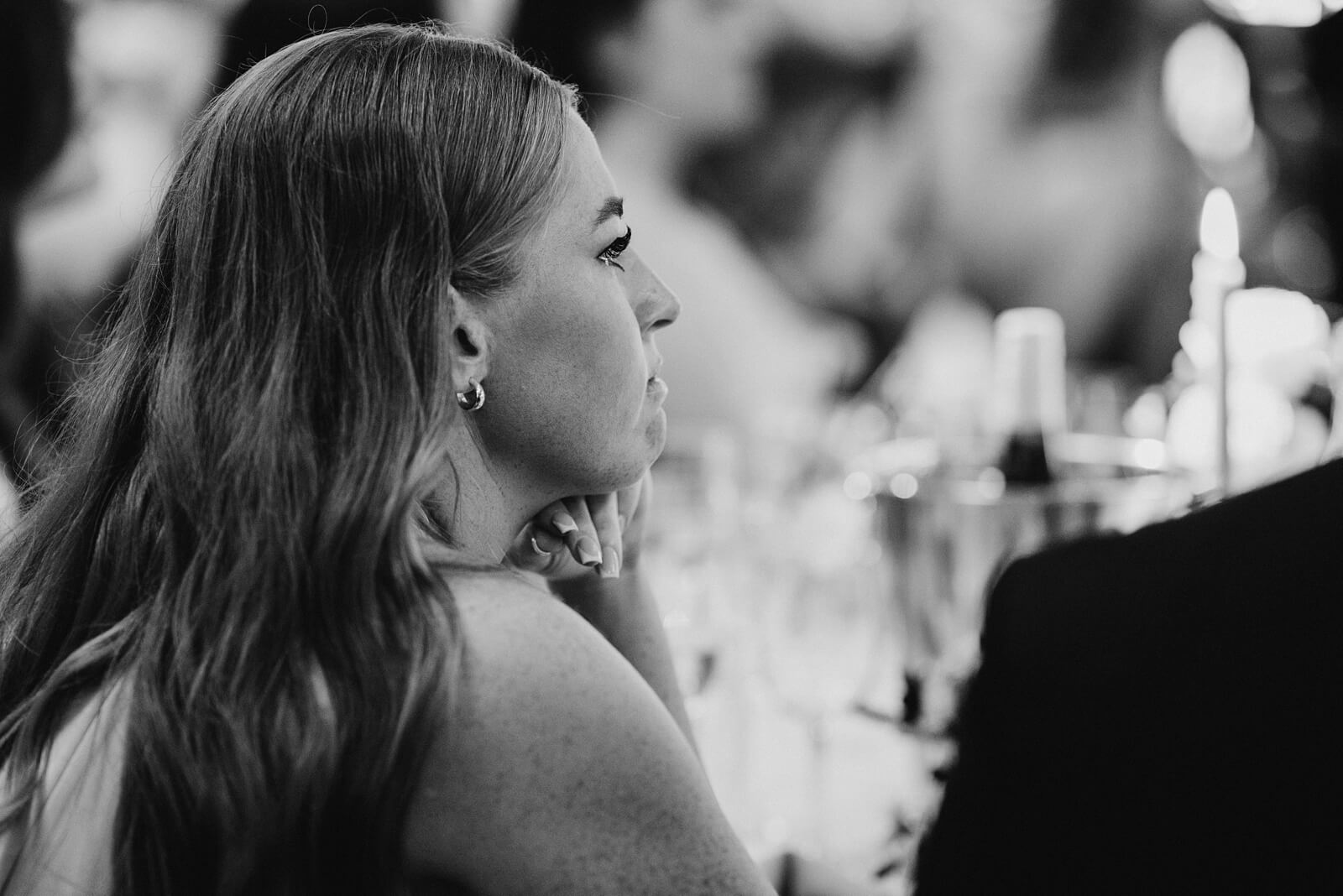 Emotional wedding speech
