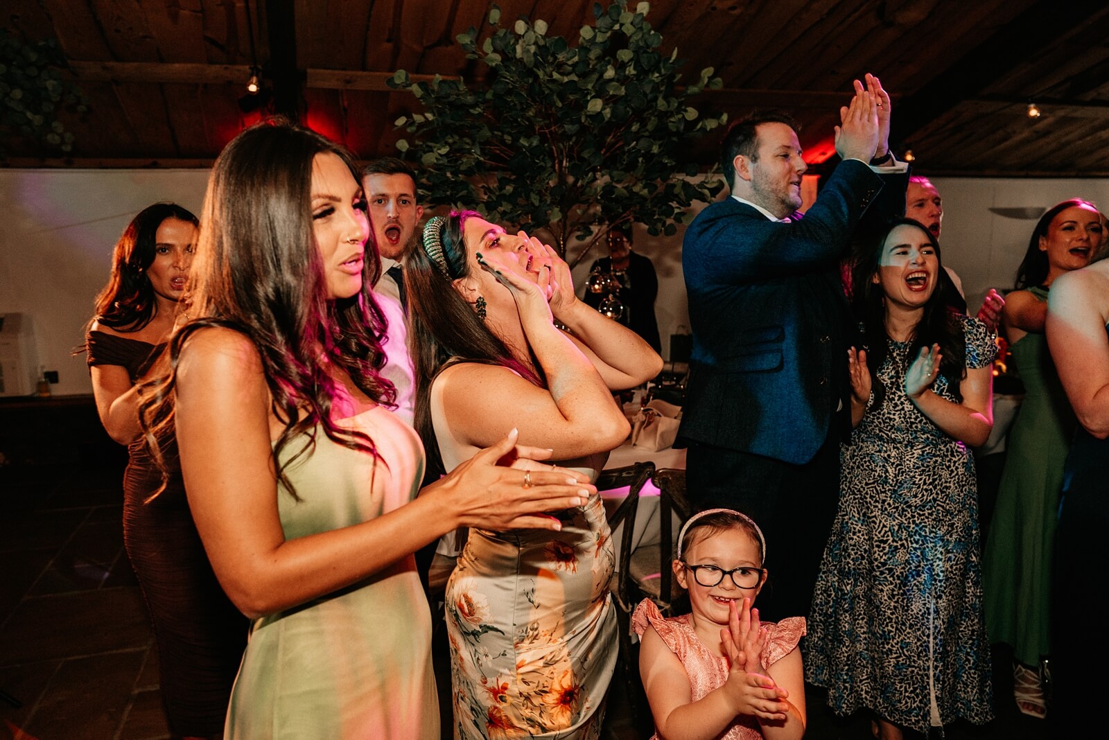 Cheshire wedding party