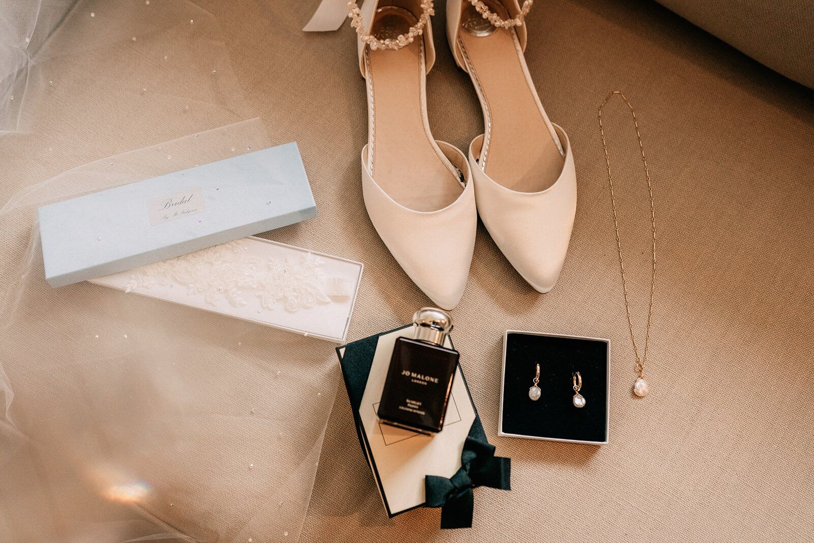 Bridal wedding details