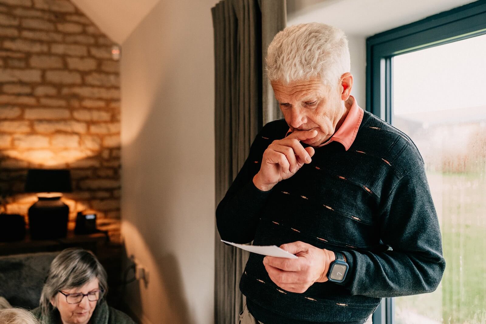 Emotional moments with the father of the bride
