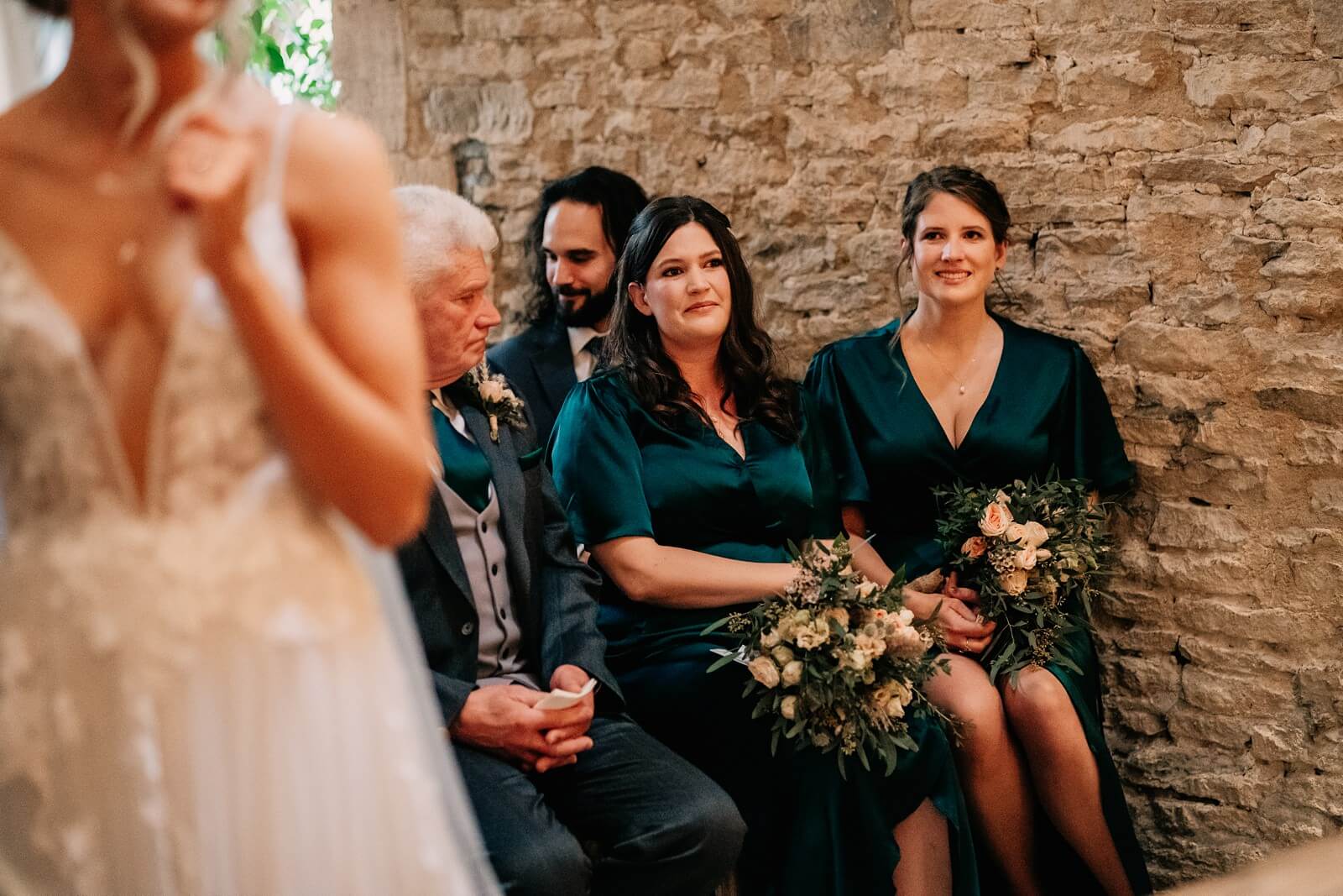 Natural wedding moments