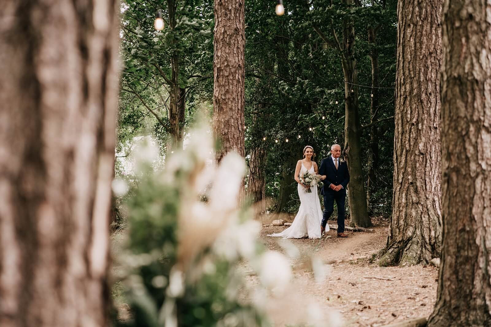 Woodland ceremony in Lancashire