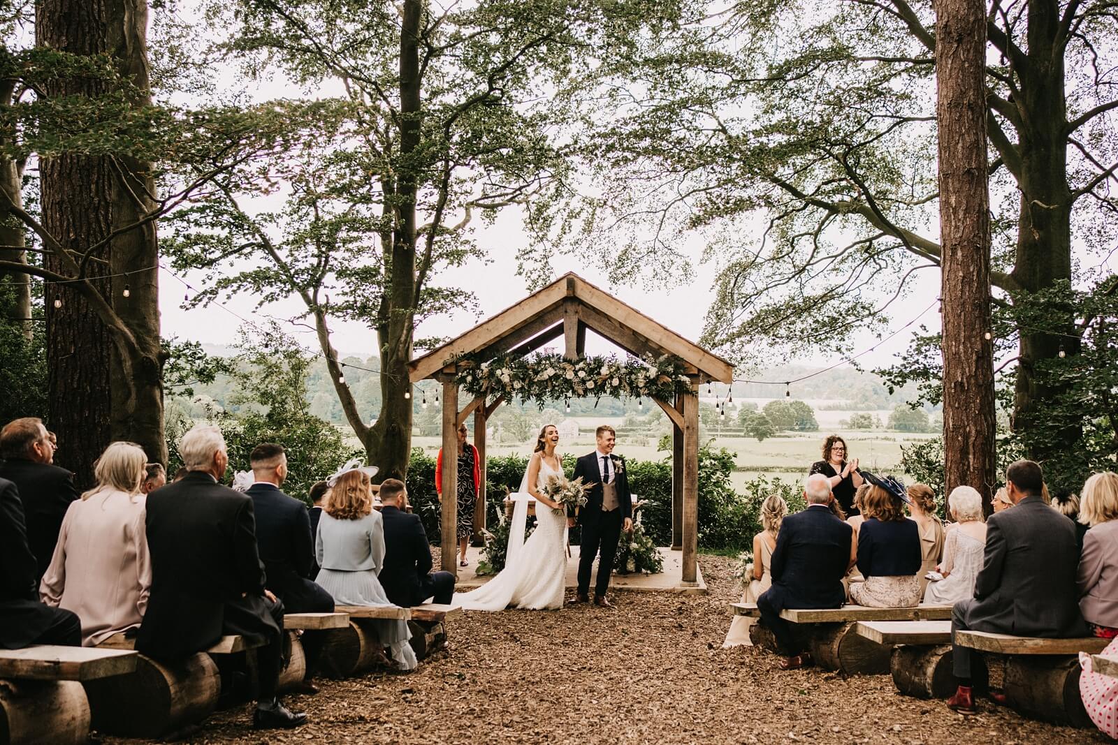 Outdoor Hobbit Hill Wedding