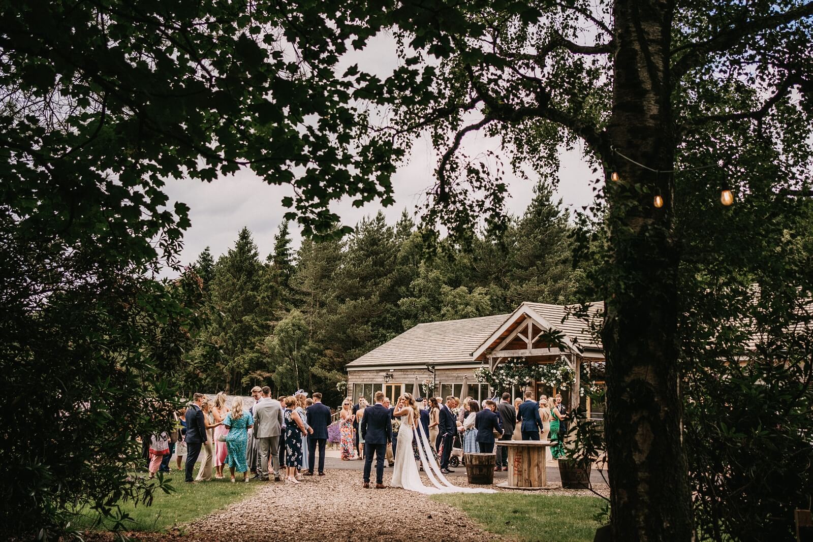 Woodland wedding in Lancashire