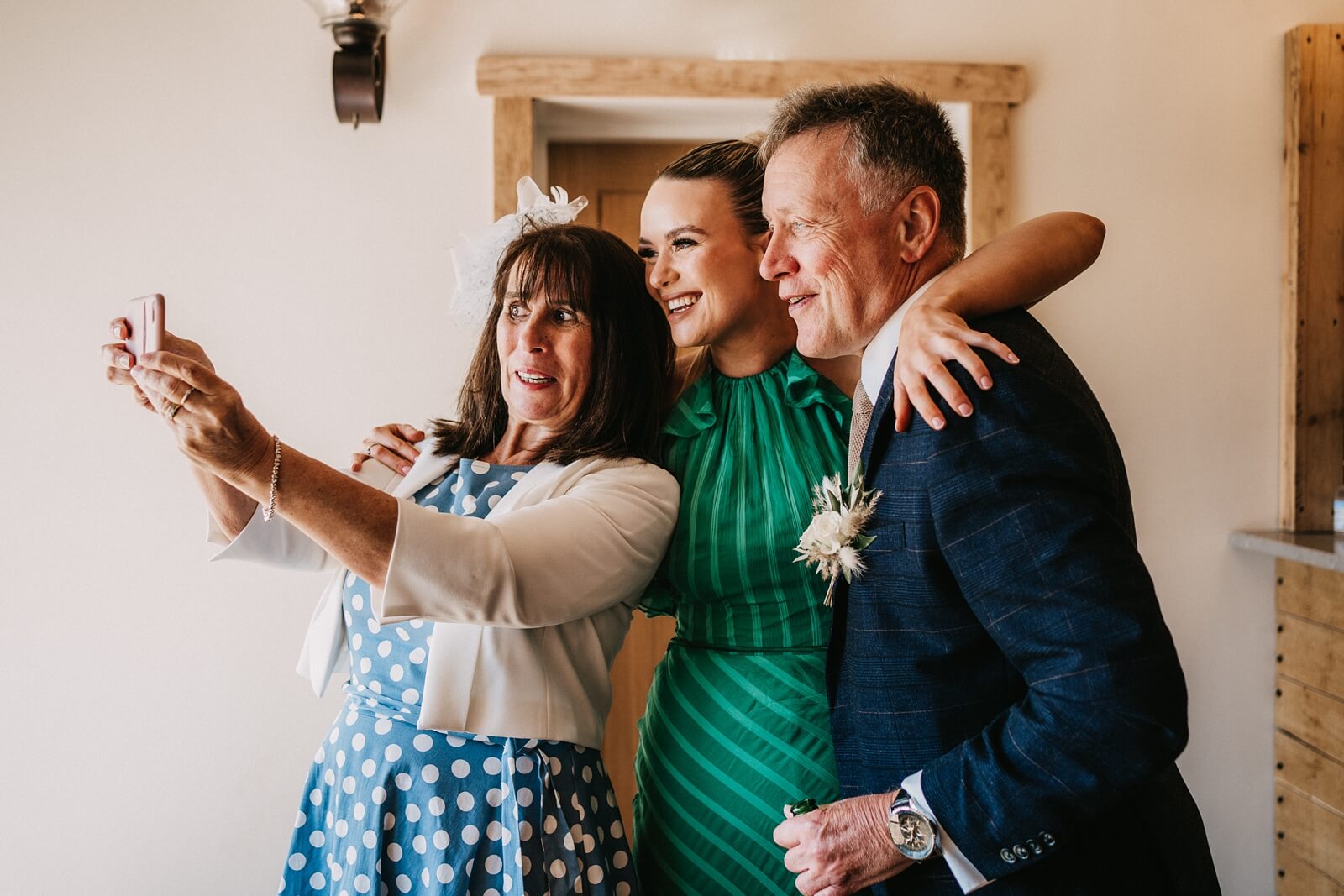 Guests at the Lancashire wedding
