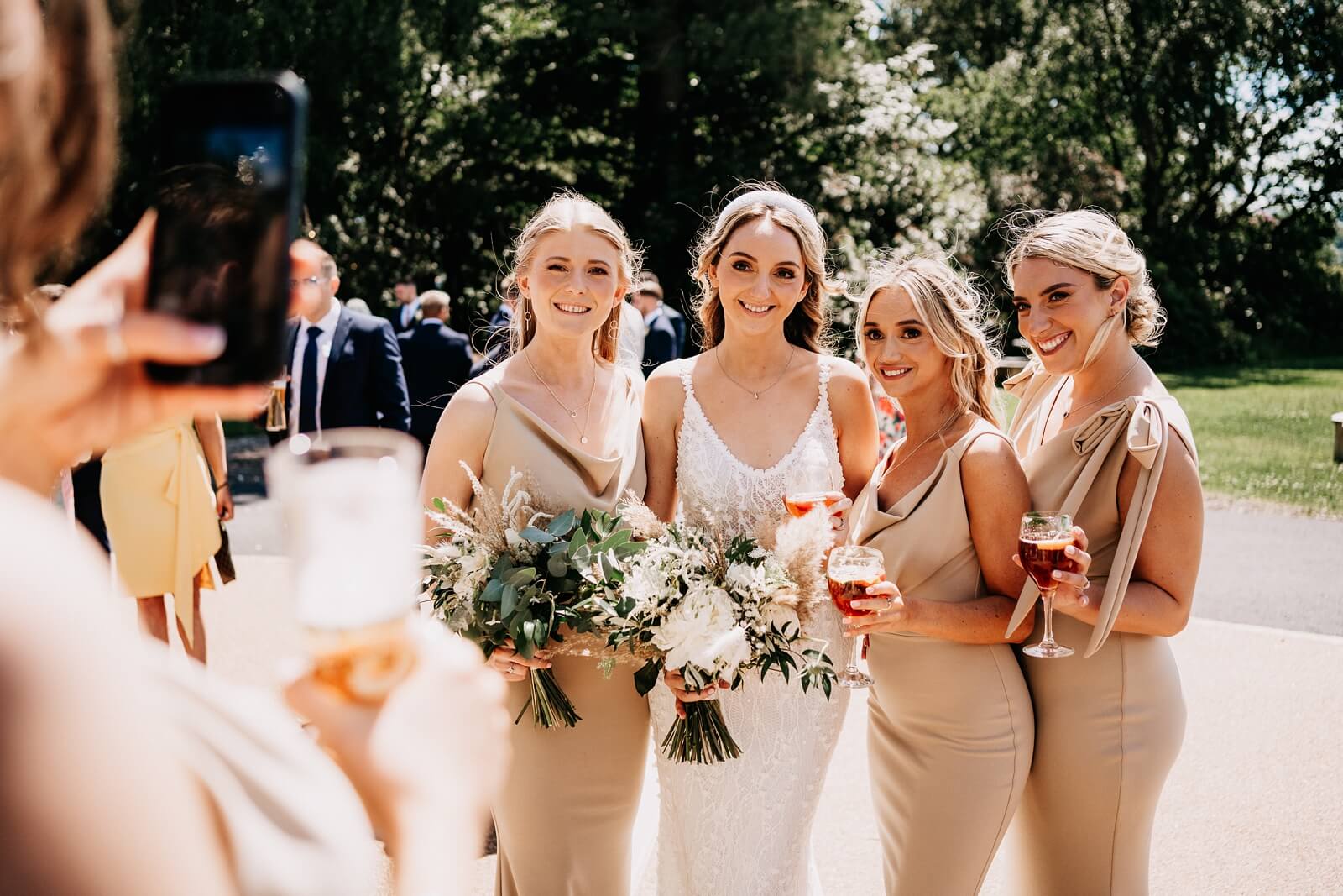 Natural wedding photography