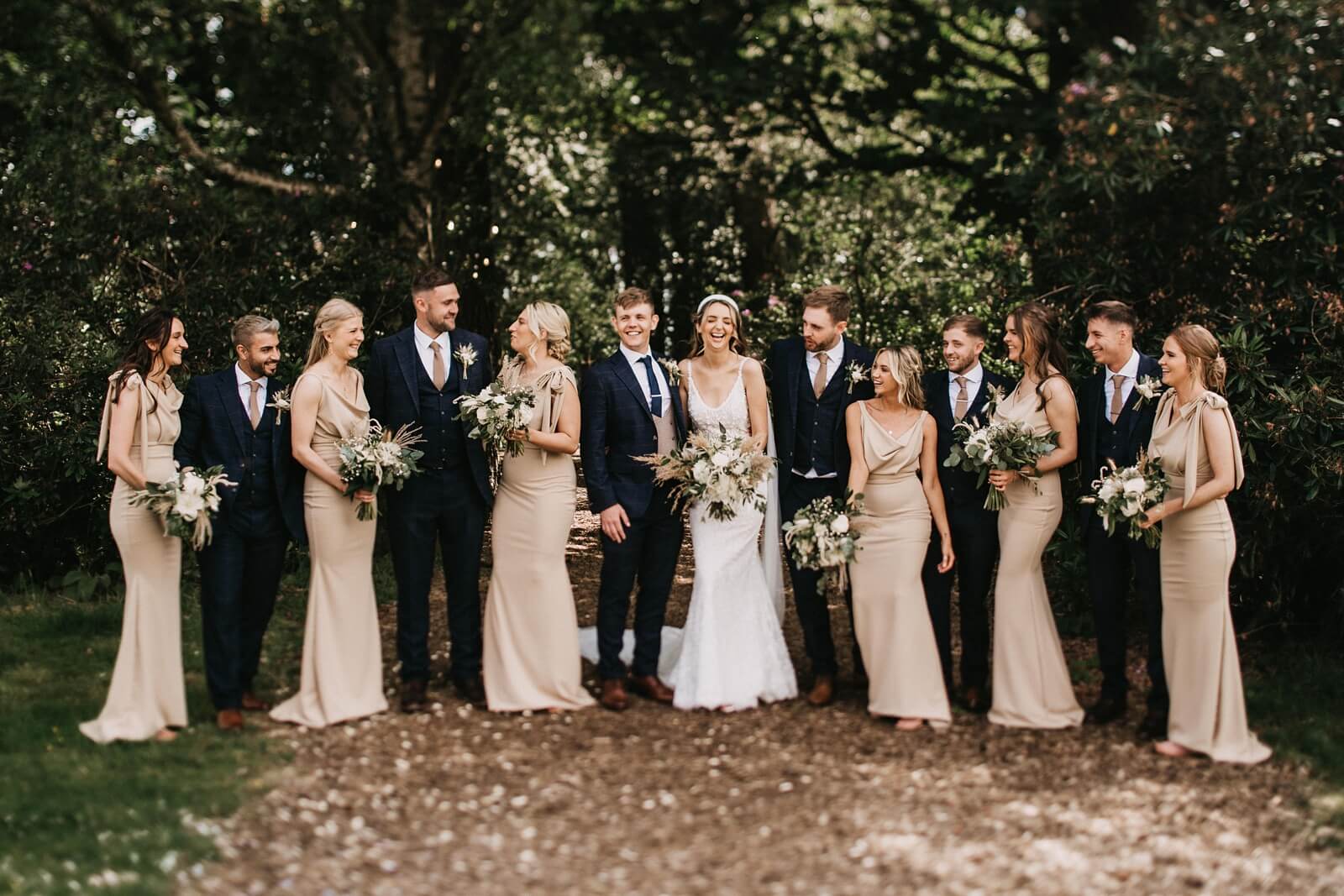 Fun bridal party photos