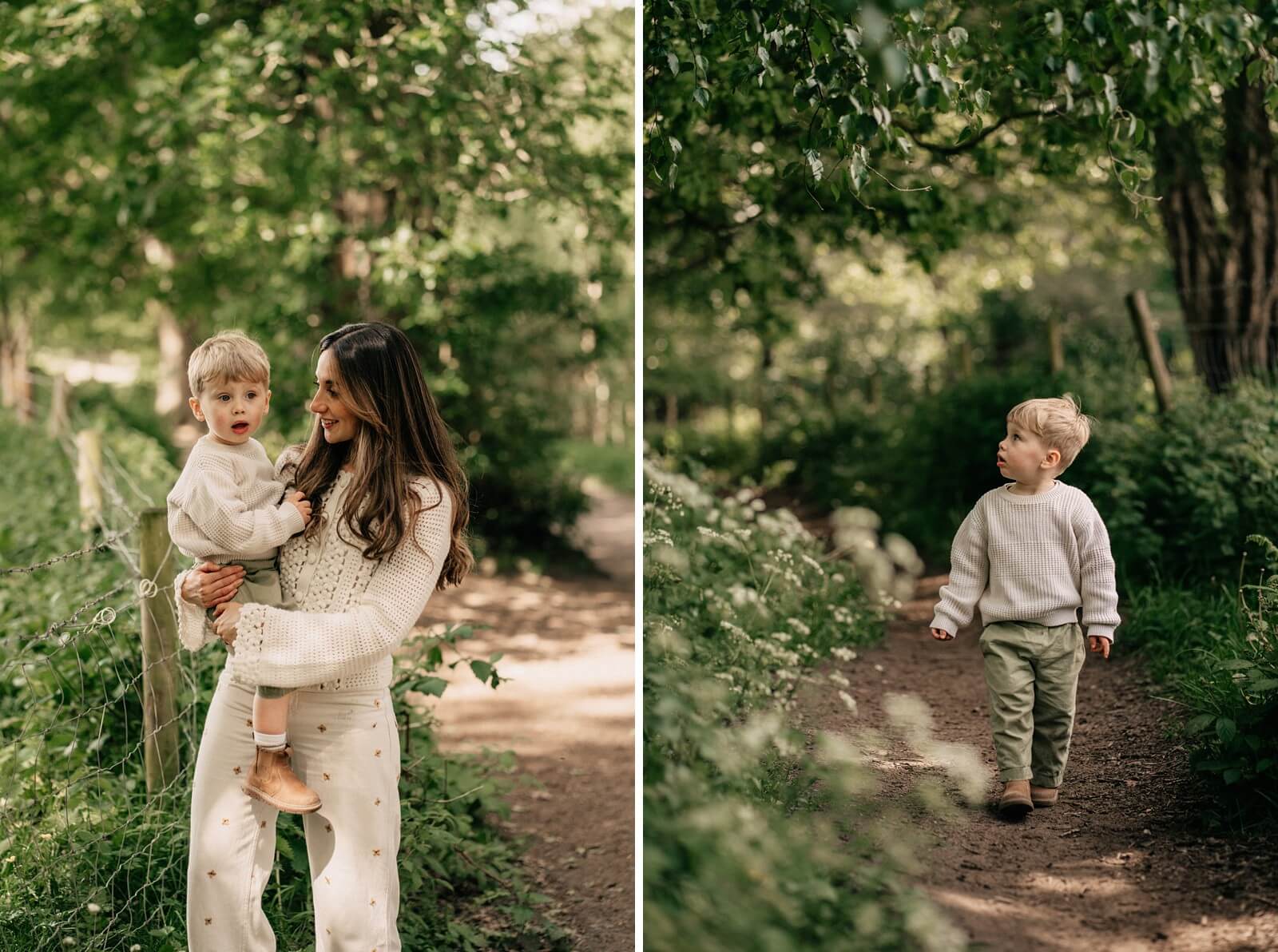 Natural family photography Cheshire